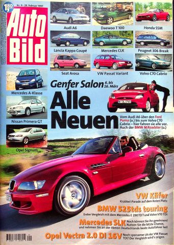Deckblatt Auto Bild (09/1997)
